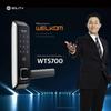 Solity WTS700 Без сверления, Карт-ключ 4 + Цифровой код, Цифровой замок для входной двери