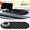 Multifunction Car Anti-Slip Mat, Car Dashboard Mobile Phone Holder, Anti Slip Mat Phone Holder And Temporary Parking Number Pad - Secure Storage For