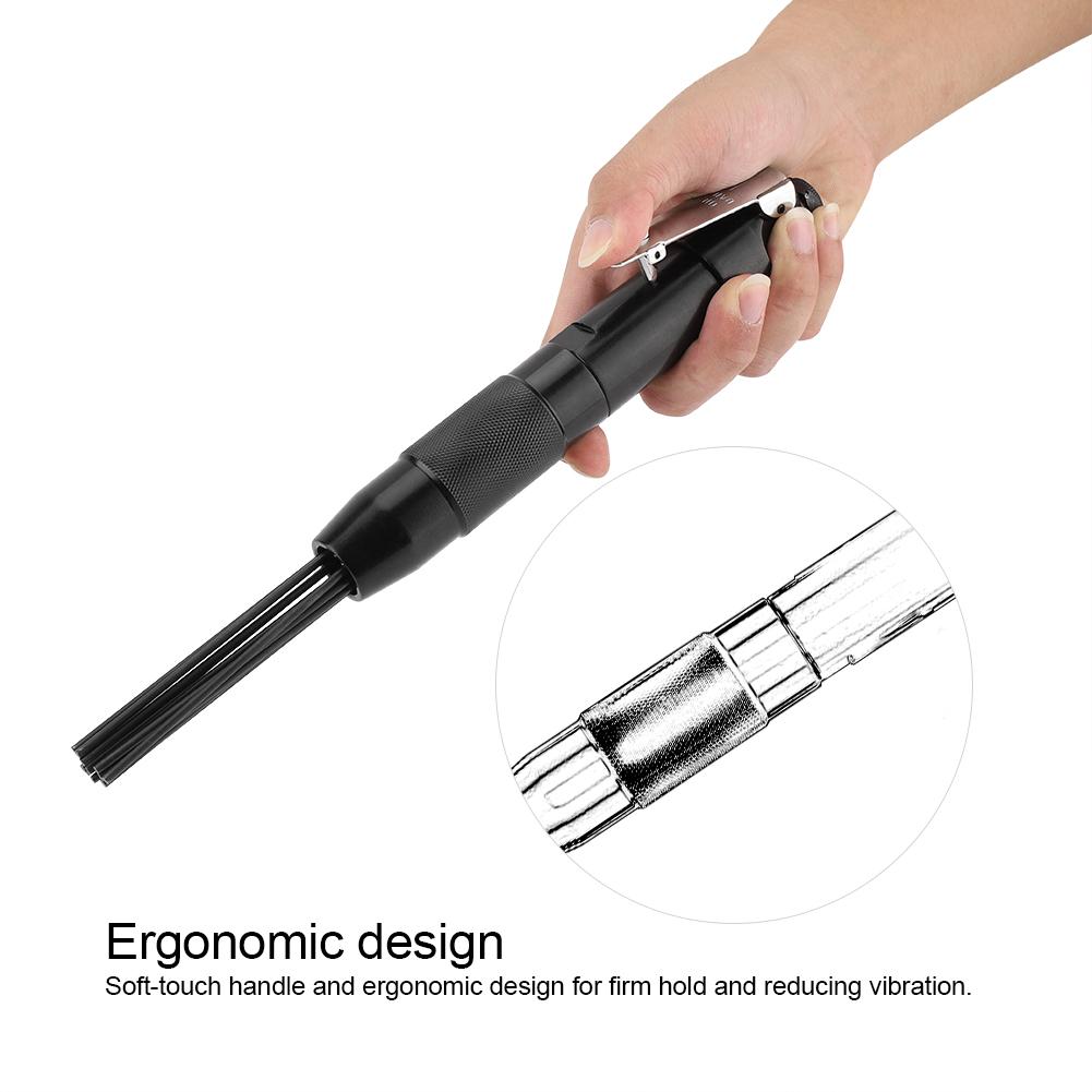 12-игольный очиститель воздуха пневматический инструмент для удаления ржавчины, коррозии, шлака и заусенцев