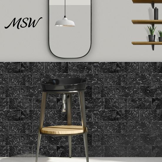 Moisture Proof Wall Covering 16Pcs Peel And Stick Backsplash Tile, Waterproof Stickers, Removable PE Foam Stickers Panels, Self Adhesive Brick