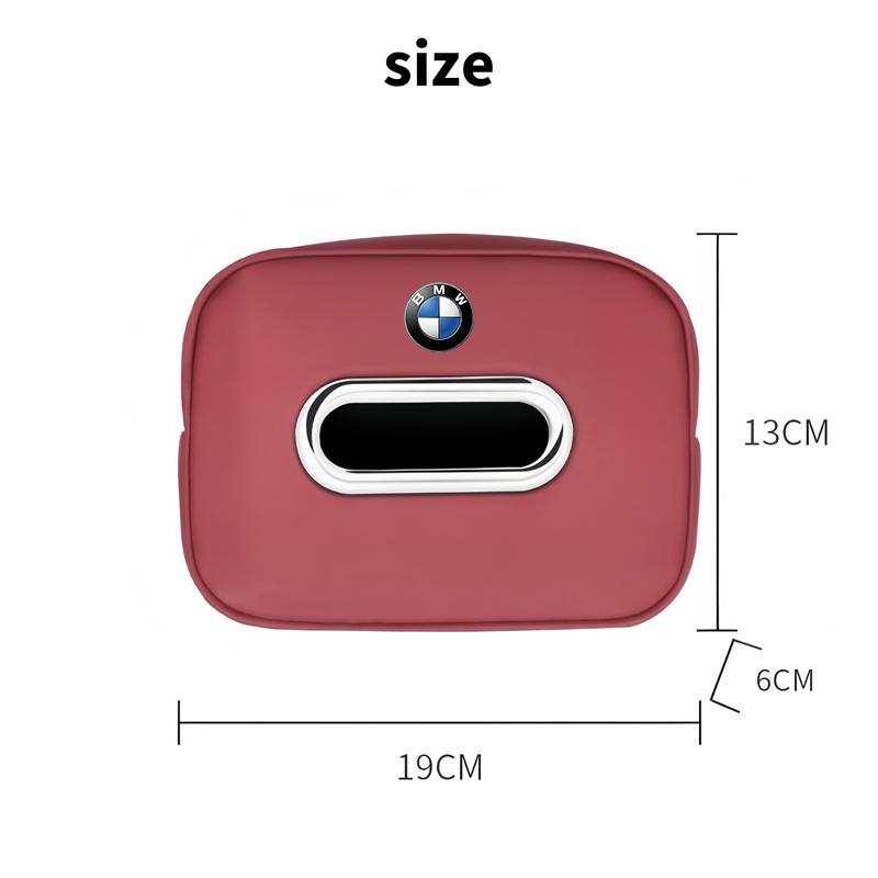 New model car tissue box holder, Napa leather car tissue box, Rear seat tissue box For BMW E34 E46 E39 E38 E90 E60 E36 F30 F30