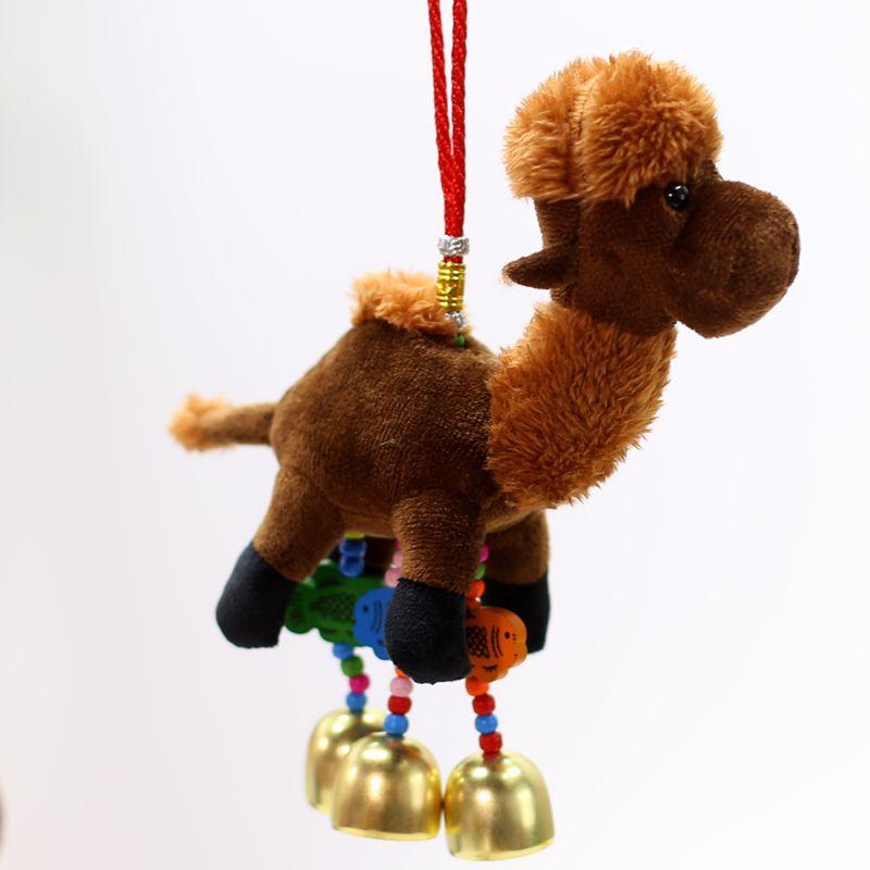 Милый брелок-подвеска в виде животного, помпон, верблюд, кукла верблюда Дуньхуан, сувенир для туристов из Синьцзяна и Ганьсу