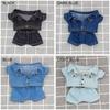 Coat Tops 15cm/20cm Doll Jeans Fashion Cotton Jacket 15cm/20cm Doll Clothes Jeans Clothes Suit