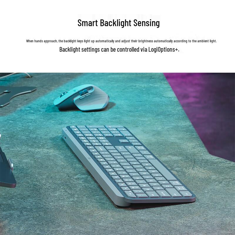 Logitech MX Keys S for Mac Wireless Backlit Keyboard