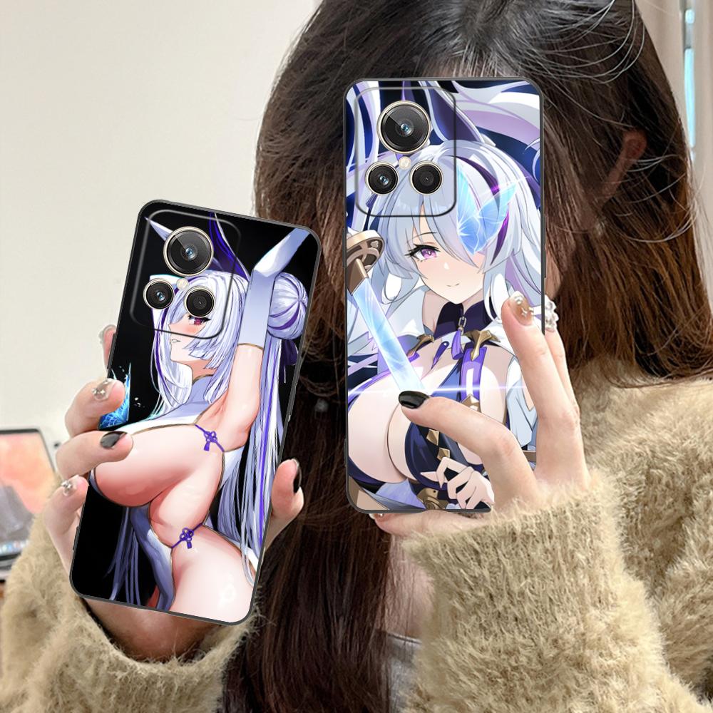 Azur Lane Unzen Матовый ТПУ Чехол для Мобильного Телефона для Realme GT 8 Neo Pro C75 73 71 C67 65 C55 53 C35 31 C20 15 Цветной Чехол