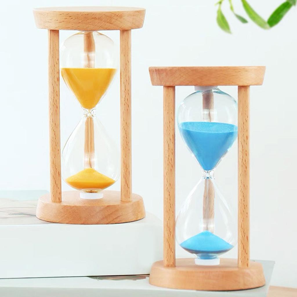 5 минут деревянные песочные часы мини настольные украшения песочные часы креативные таймеры кухонные песочные часы для игры класс дети