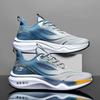 New Sports Men's Shoes Summer Mesh Breathable Flat Bottom Fly Weaving Casual Running Shoes Men's Mesh Shoes
