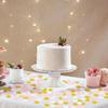 200 Pcs Pink Bow Confetti Table Decoration, Gold Dot Paper Pink Confetti for Birthday Bachelorette Engagement Wedding Bridal Shower Baby Shower Party