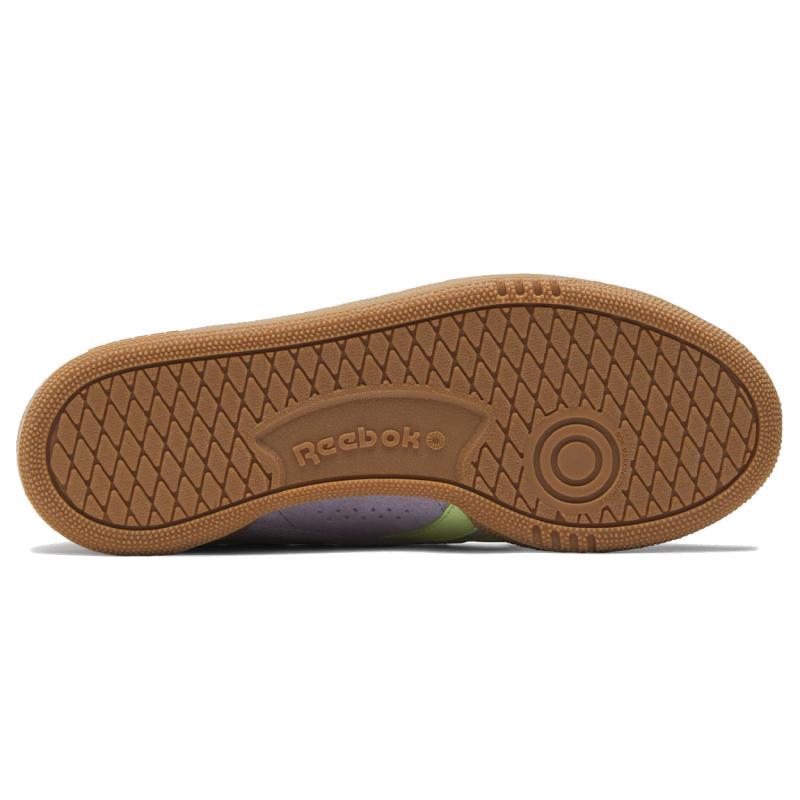 Reebok Женские кроссовки Club C Grounds Uk 'Dusk Purple Astro Lime' 100207963