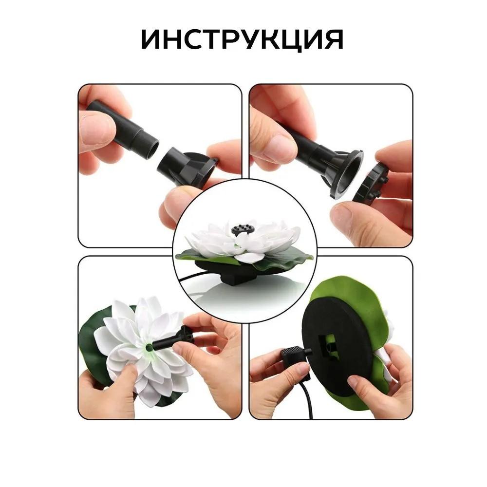 Солнечный плавающий ландшафтный дизайн, сад на открытом воздухе