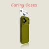 Чехол для iPhone 17 Pro Max Оливково-зеленый Силиконовый Противоударный Защита Объектива Совместим с iPhone 16 15 14 13 12 11