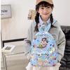 Children's Cute Flower Cartoon Schoolbag Medium and Large Class Fashion Boys and Girls Kindergarten Lightweight Versatile Backpack