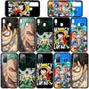 Cover for iPhone 16 15 Xiaomi Redmi Note 14 13 12 11 Pro Max X 16e Samsung Galaxy S25 S24 S23 Moto OPPO Huawei One Piece Luffy Roronoa Zoro Phone Case