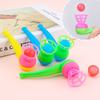 6-10pcs Colorful Plastic Tube Blow Ball - Children's Puzzle Classic Magic Floating Toys Baby Balance Training Game
