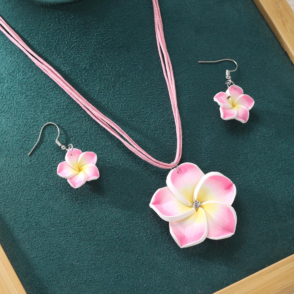 3Pcs Luxury Jewelry Set For Women Vintage Crystal Flower Pendant Necklace and Earrings Exquisite Design Jewelry Party Gifts 2026
