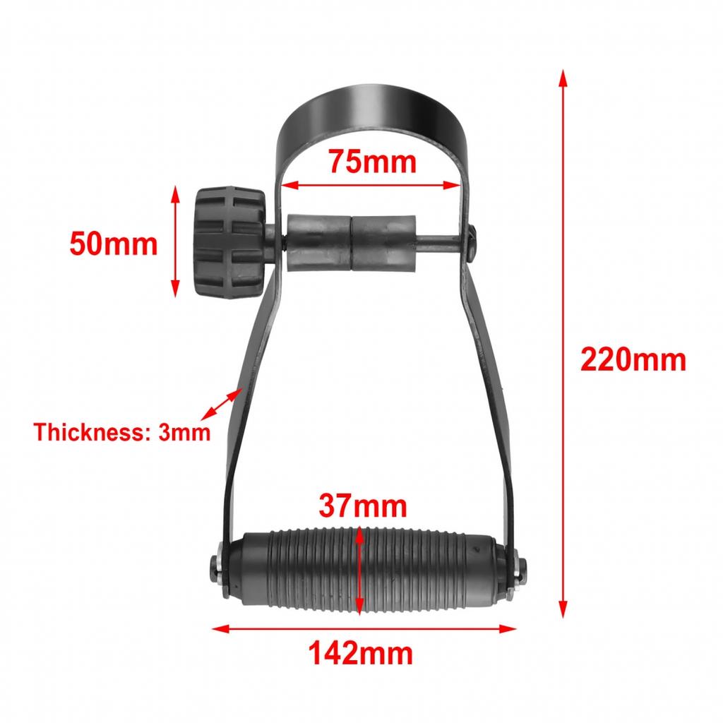 Передняя рукоятка Удобный электрический отбойный молоток для 65/85/95 Металлическая рукоятка