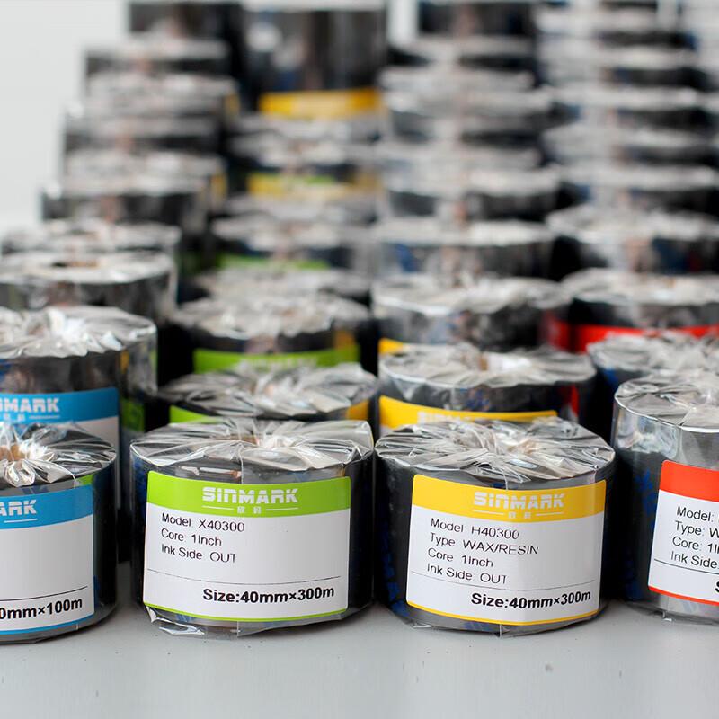 Sinmark Wax-Based Thermal Transfer Barcode Printer Ribbon
