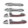 Decoration Car Door Handle Cover Upgrade For Kia Carens 2013 Exterior Accessories Auto Parts Replacement Trim