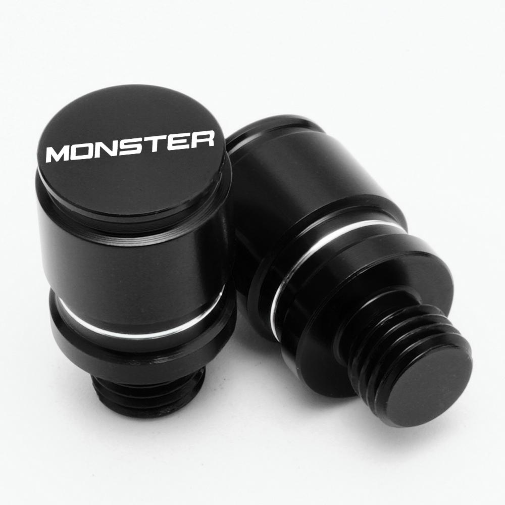 Для Ducati Monster 821 696 795 797 M 800 900 996 998 S4R S4RS аксессуары, винты с отверстиями для зеркала мотоцикла, заглушки, заглушки