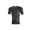 Under Armour HeatGear Camo Print Retro Short Sleeve T-Shirt Men Tops Black 1345722-003