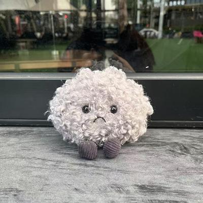 Каваи Темное Облако Плюшевый Брелок Милая Плюшевая Игрушка Брелок Прекрасный Подвес для Сумки Украшение для Подвешивания на Рюкзак для Девочек Подарки