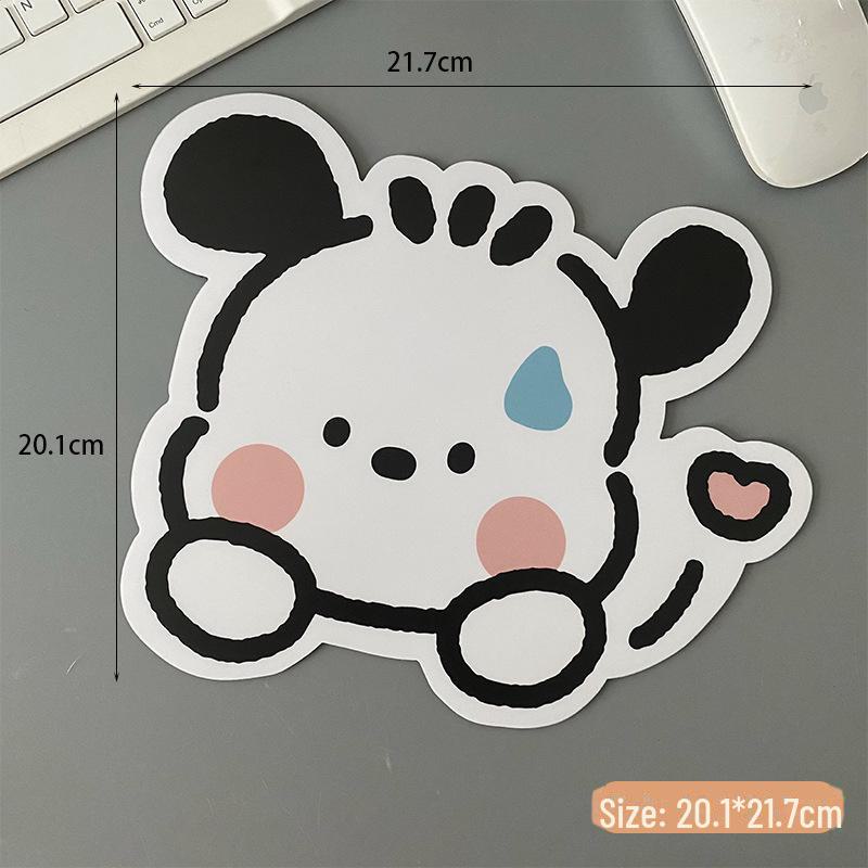 Cartoon Dog Creative Non-Slip Mouse and Keyboard Wrist Pad Set