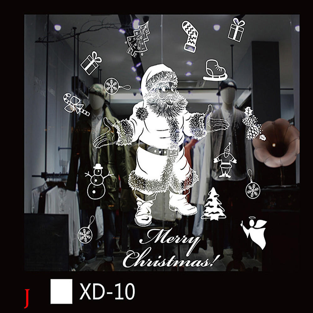 Christmas Snowman Removable Home Vinyl Window Wall Stickers Decal Decor