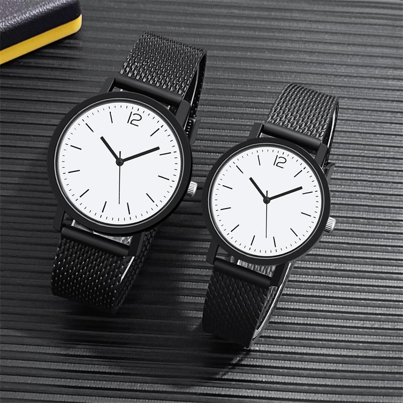 Couple Watches for Lovers  Fashion Quartz Watches Men Women Waterproof Splash Resistant Wristwatch Lovers Watches