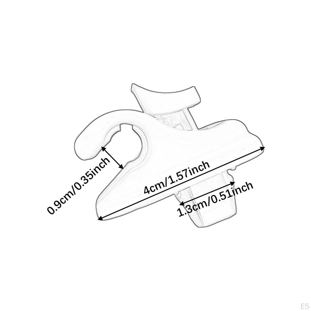 Auto Sun Visor Clip Car Accessory Fixing Bracket Hanger Retainer Hook for