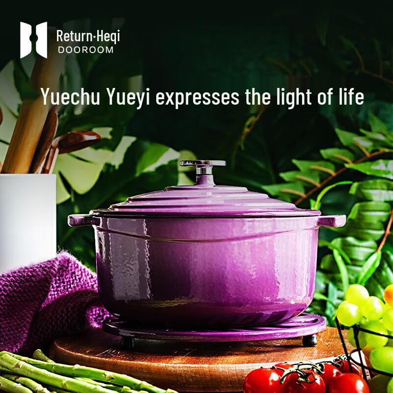 Premium Enamel Cast Iron Stew Pot