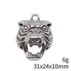 2025 Trend Charms Bulk Tiger Lion Wolf Charms Подвеска Сувенирная подвеска для творчества
