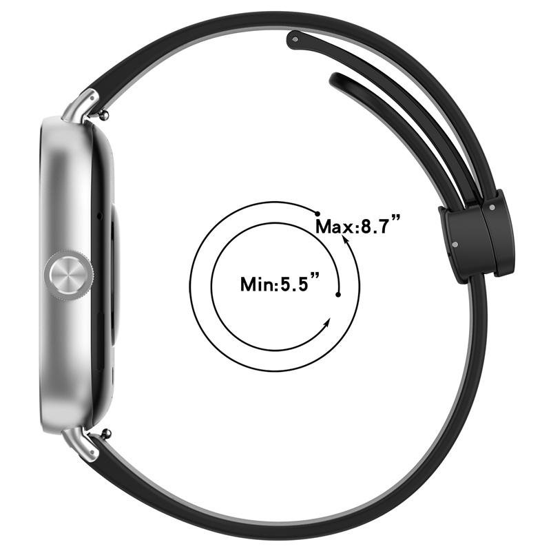 Силиконовый браслет для Xiaomi Redmi Watch 4 Smart Strap Replacement Corre Magnetic Bracelet Mi Watch 8Pro 9 Pro SmartWatch Band