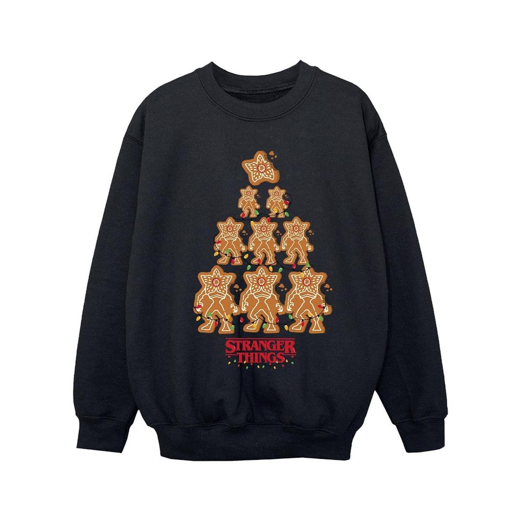 Netflix Girls Stranger Things Gingerbread Sweatshirt