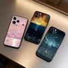 Чехол для телефона 'Новый Водный Сон' для iPhone 17,16,15,14,13,12,11 Plus,Pro Max, Мягкий Силиконовый Черный Чехол