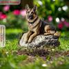 Акриловая овчарка, плоская 2D, садовое украшение, подходит для цветочных горшков, гостиной, вечеринки, подарки, украшения