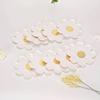 10pcs Festive Daisy Plate Paper Cake Tray Food Plate Flower Dinner Plates  Baby Shower