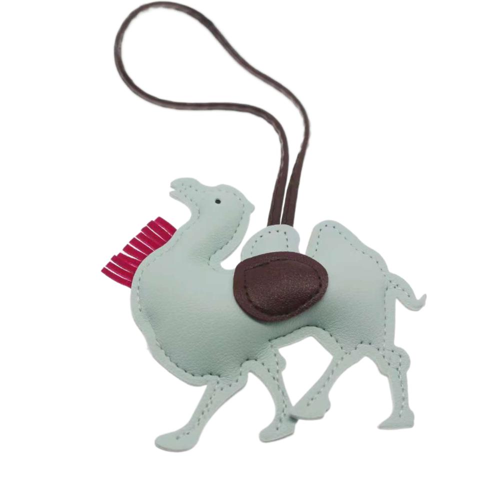 Верблюд летающие крылья слон брелок животное сумка кулон модный PU кожа вешалка для мужчин