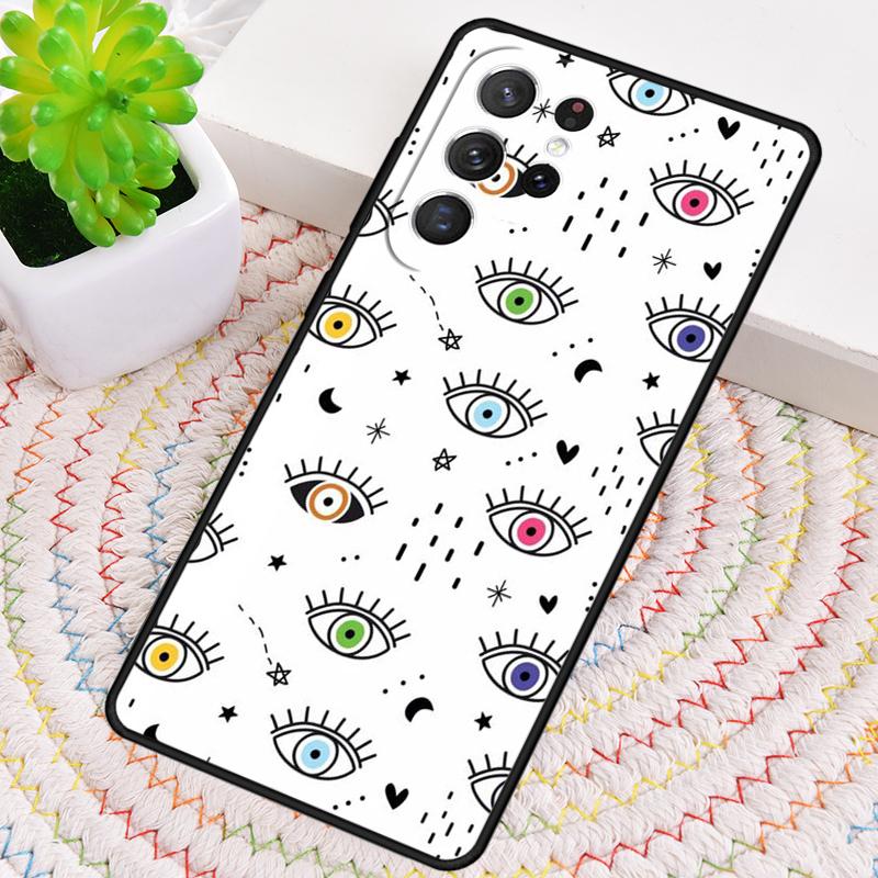Чехол для телефона «Сглаз» для Samsung Galaxy note 10 pro S26 Ultra S23 S24 FE S25 S21 S22 PLUS ударопрочный Cove