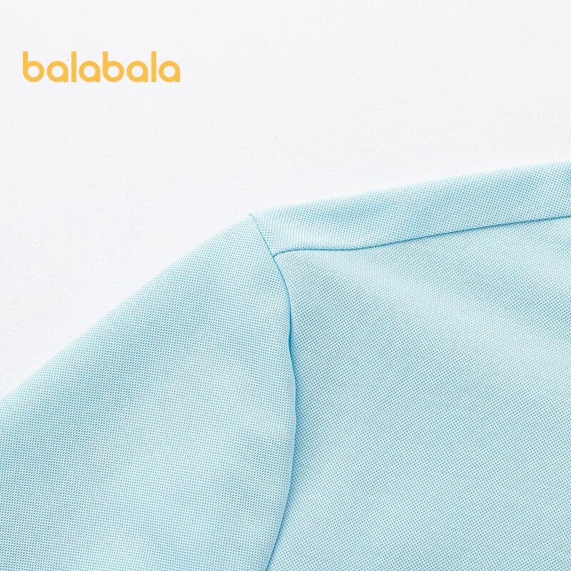 Летняя футболка-поло с коротким рукавом для мальчиков Balabala