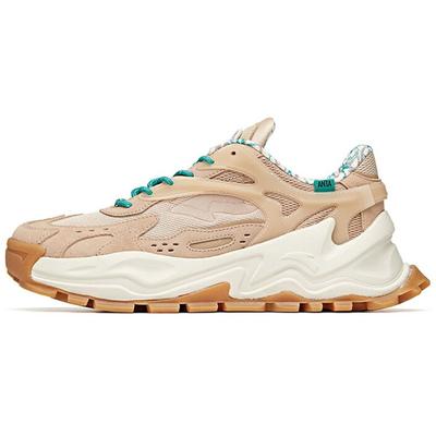 Кроссовки Lifestyle Series с нескользящей подошвой, амортизирующие, износостойкие, для папы, коричневые, белые, 912018842-8