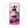 Case for Samsung Galaxy S6 Formula 1 Sergio Pérez F1 Driver Pink