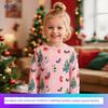 Рождественская толстовка для девочек Little Maven Милый осенний топ с длинным рукавом для девочек Свитшот с круглым вырезом и принтом для детей