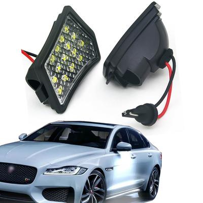2 шт. 6000K светодиодные лампы под боковым зеркалом для Jaguar XF X250 X260 XJ X350 X351 X358 XE X760 XK XKR OEM C2C37089 и 90