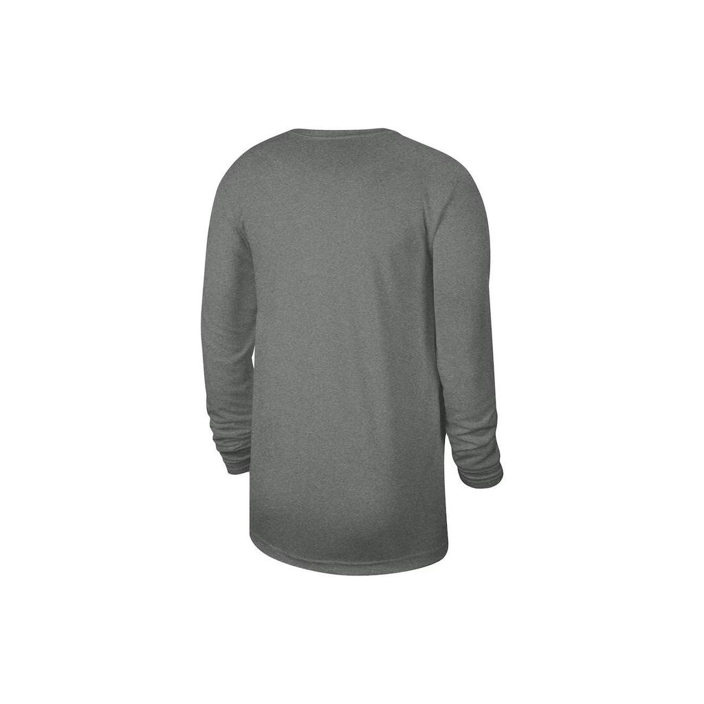 Nike Dri Fit T Shirts Men's Gray Crew Neck Moderate Straight Fit FD9949-063