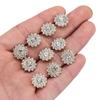 Steel Bottom Hat Accessories Crystal Glass Stone Clothes Decoration Rhinestone Buttons