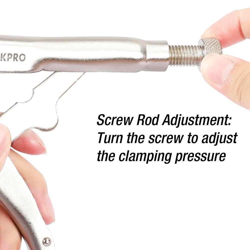 Hardware Multifunctional Clamp Tool Hand Tools Locking Pliers Curved Straight Jaw