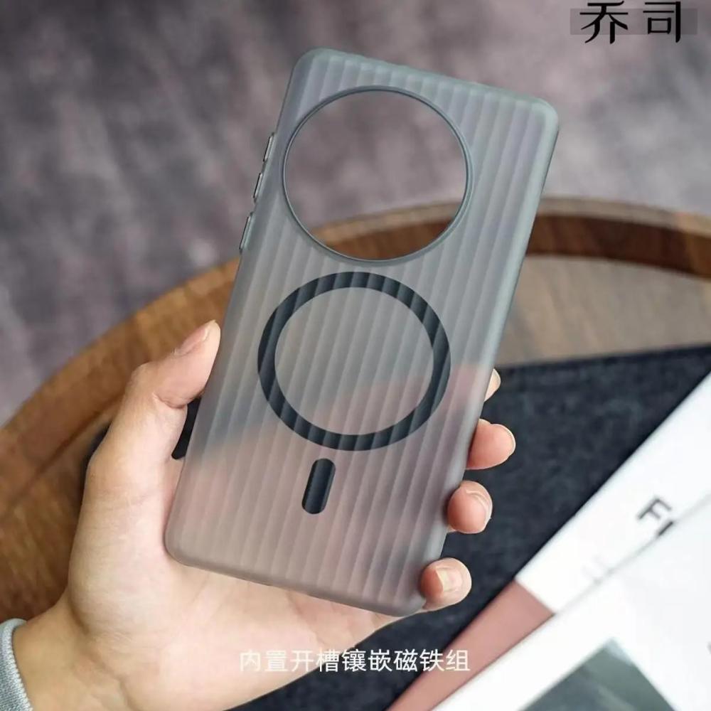 Magnetic Metal Buttons Phone Case for OnePlus 15T 13T 1+13 13R 12 1+Ace 5 6 Ace3 Pro Anti Drop Protective Matte PC Hard Cover