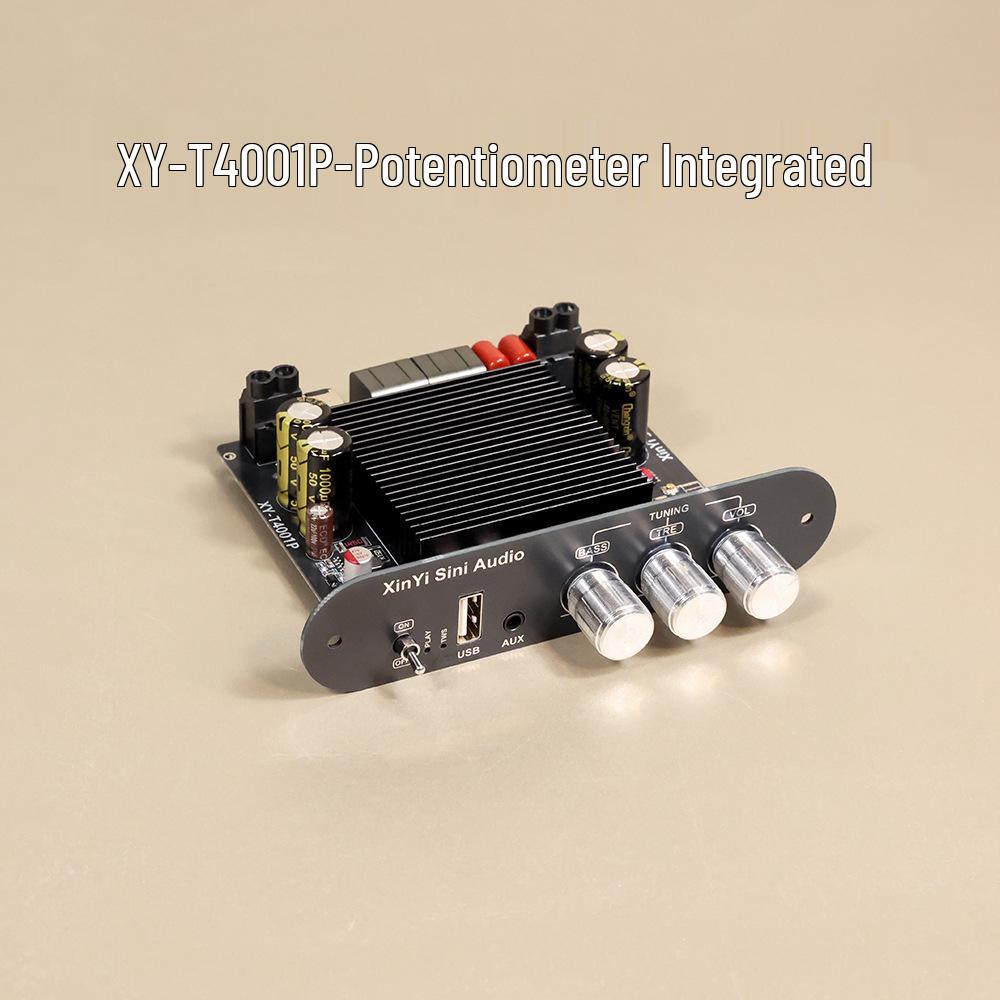 XY-T4001P 400W Bluetooth Amplifier Module with High/Low Tone and TWS Stereo Support TPA3223