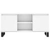 TV Cabinet White 104 x 35 x 50 cm Particleboard