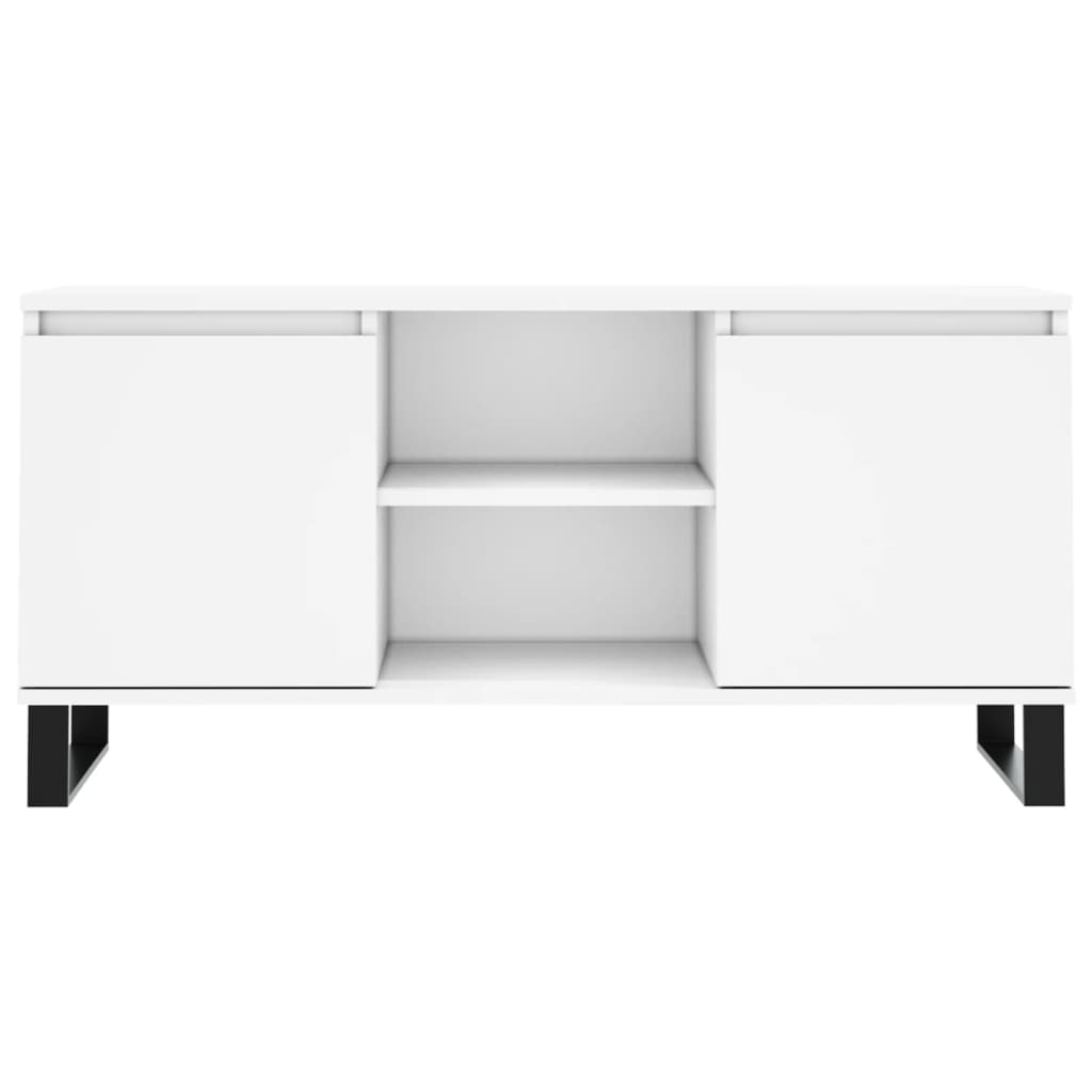 TV Cabinet White 104 x 35 x 50 cm Particleboard